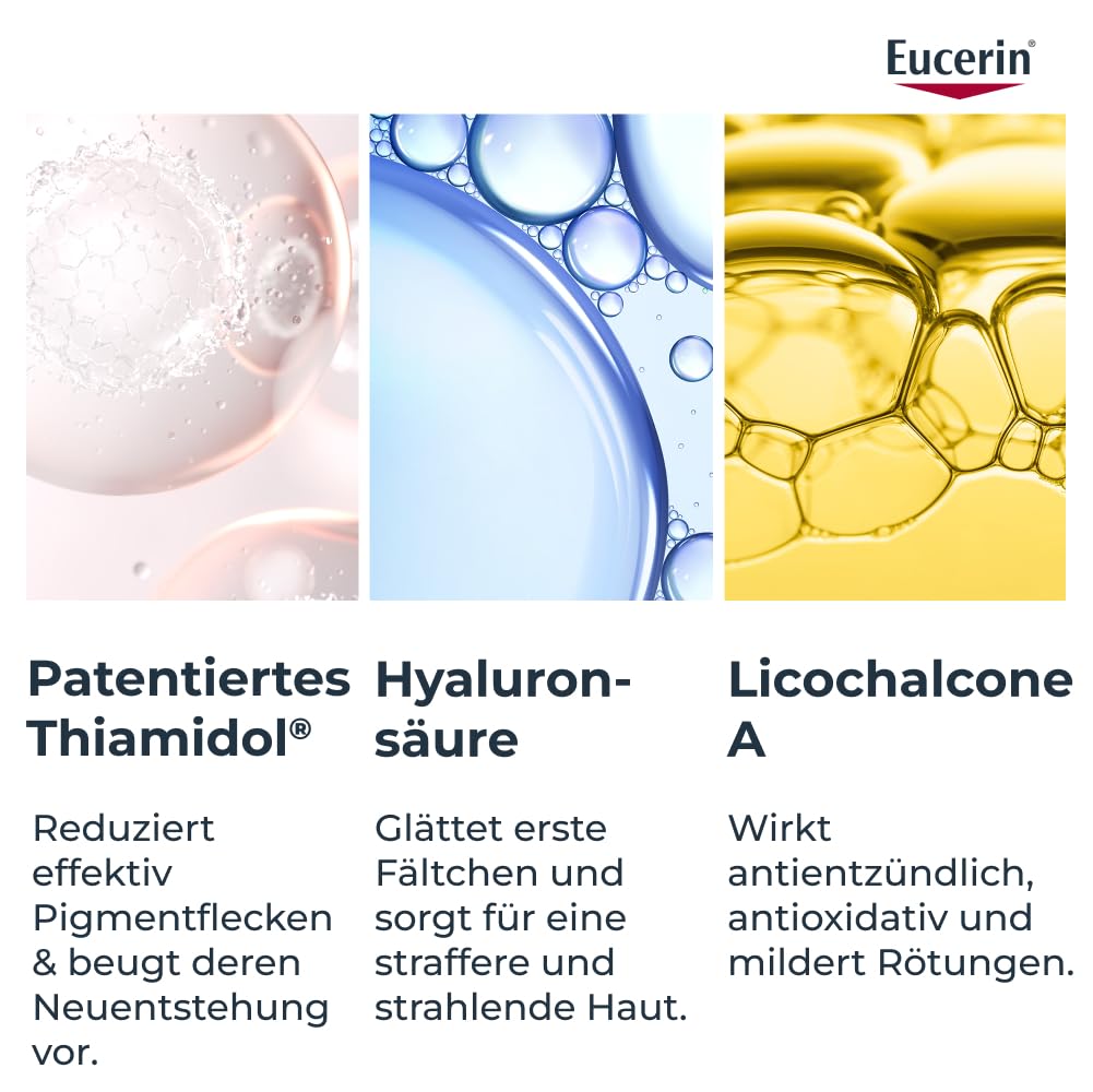 Eucerin Anti-Pigment Dual Serum 30 ml, Gesichtsserum | Reduziert sichtbar Pigmentflecken, Verleiht einen gleichmäßigen Hautton, Mit Thiamidol & Hyaluronsäure