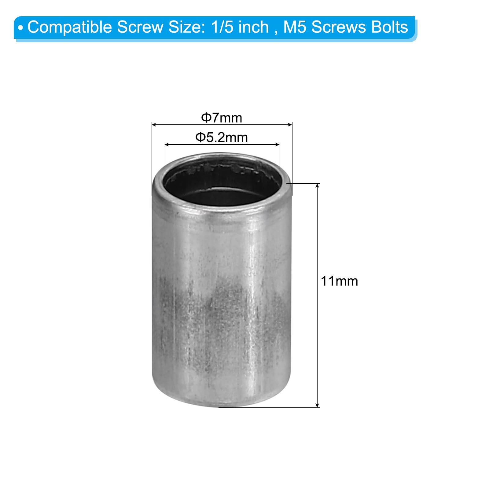 PATIKIL M5 Steel Spacers - Image 2