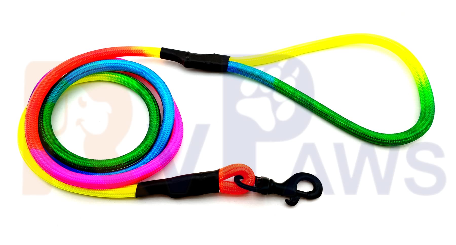 RvPaws Rope Training Leash for Small Breed Dogs with Strong Hook, Rope Leash for Small & Medium Dogs, Rainbow Color 8 mm, Length 60 Inch (5 Feet) (B0BRZVPBY1) Amazon Price History, Amazon Price Tracker