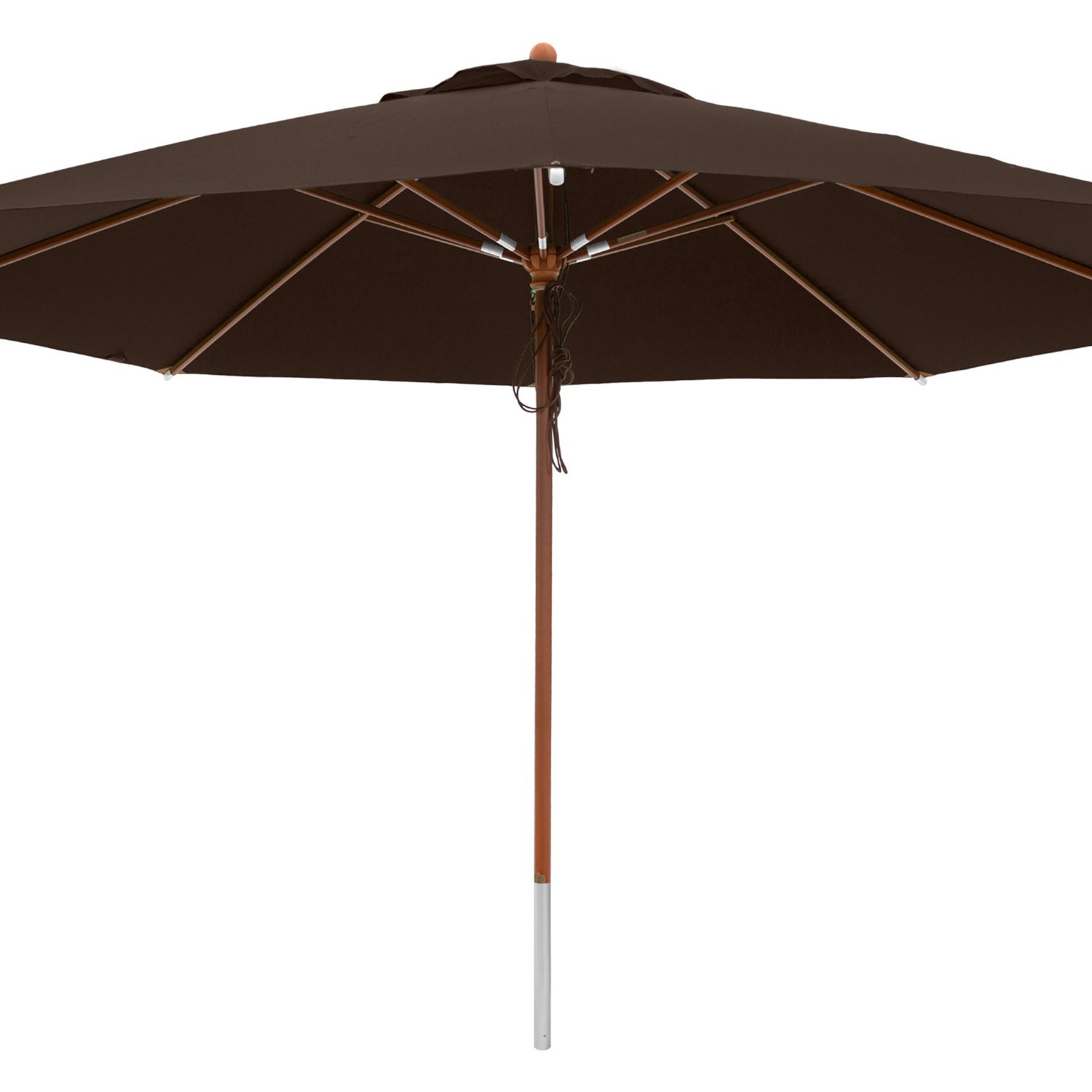 anndora® Sonnenschirm Holz Gartenschirm Marktschirm Product Description