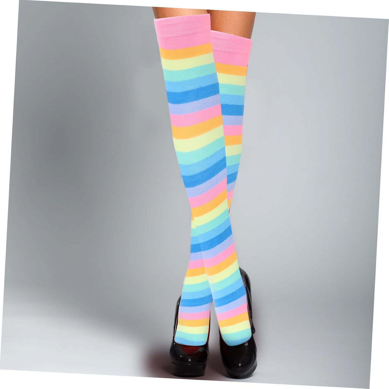 minkissy Fashionable Women's Over Knee Socks Decorative Arm Warmers for Cosplay