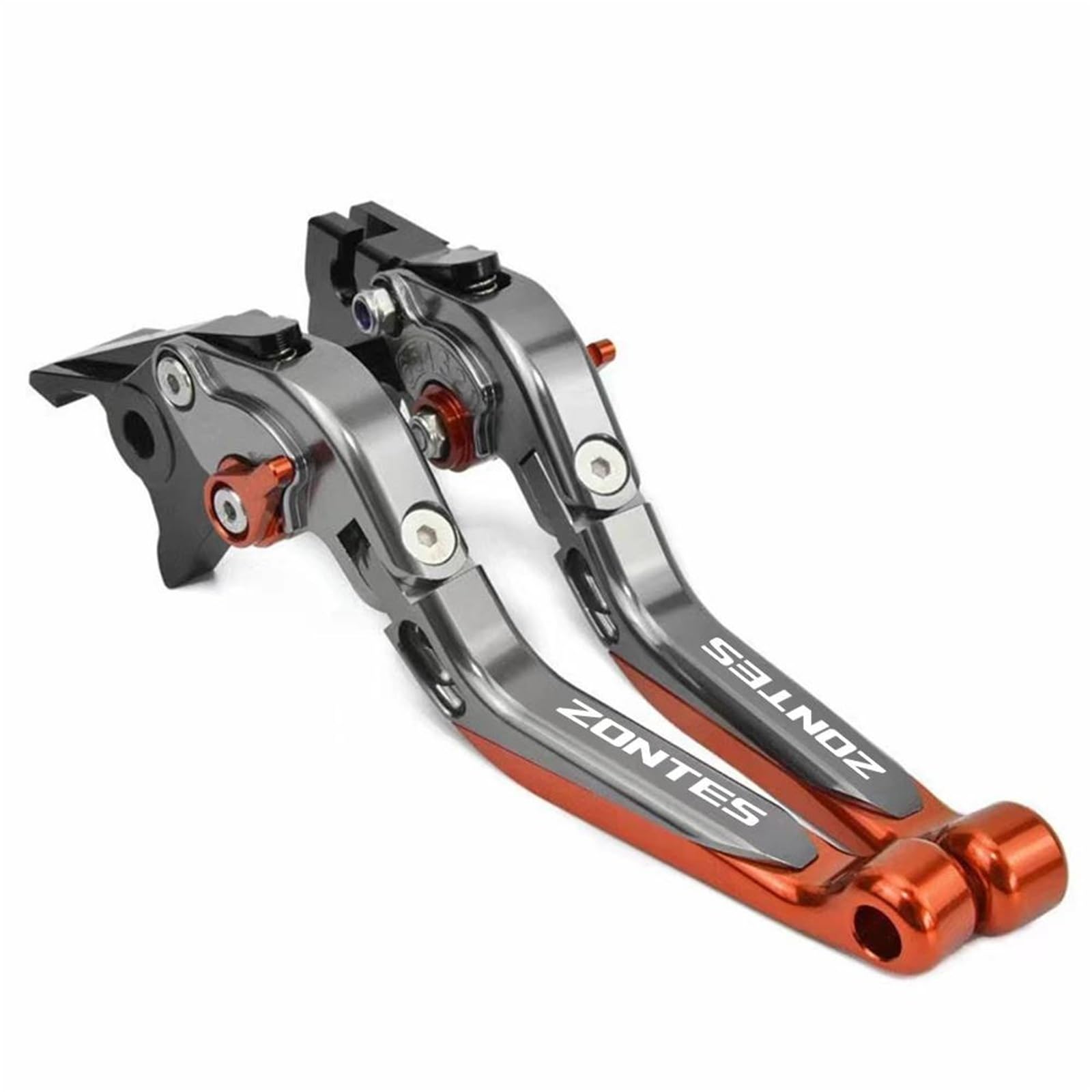 Cwziwoyji J Fit For Zontes G1-125 Zt125-U Motorcycle Cnc Adjustable Brake Clutch Lever Aluminum Handlebar Accessories(J)