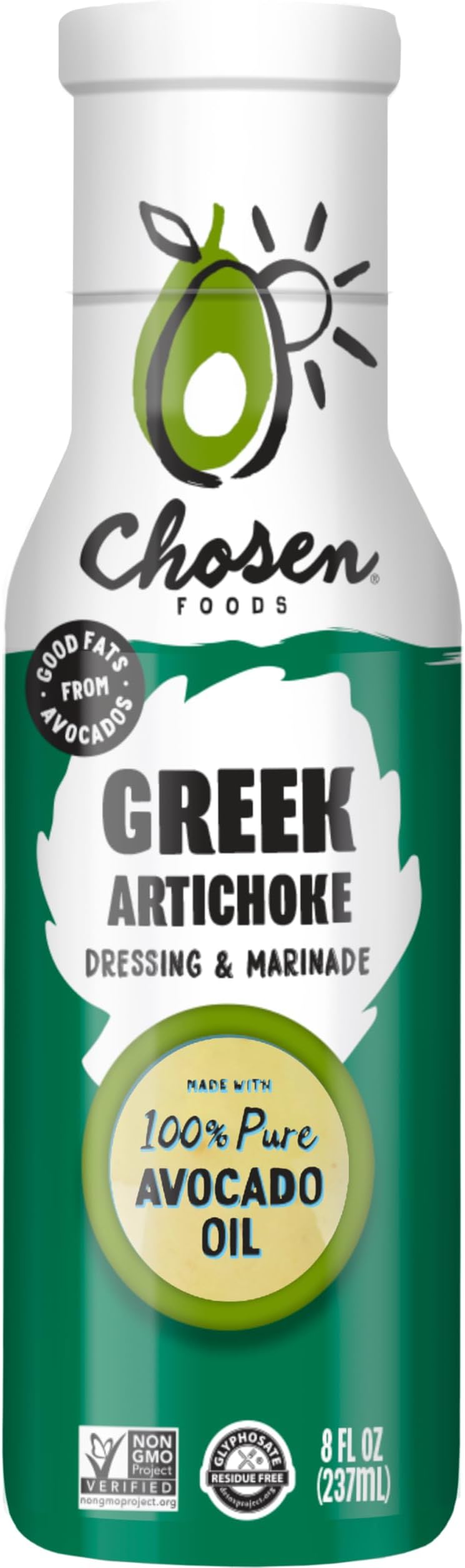 Greek Artichoke Dressing and Marinade 8 oz with Recipe e-Book Bundle