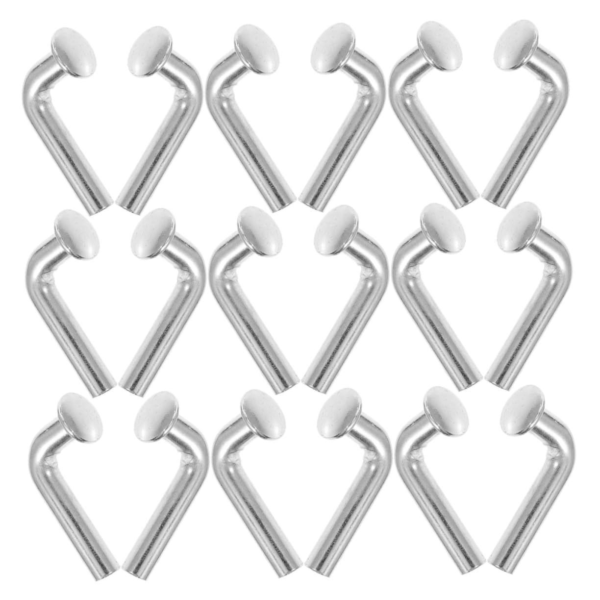 ULTECHNOVO 140 Stück Regalzubehör Palettenregal Clips Fallstift Palettenregal Sicherheitsnadel Palettenregal Haken Palettenregal Haken Palettenregal Clips Palettenregal Zubehör