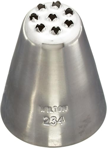Wilton N 234 Punta decorativa de apertura múltiple, multicolor