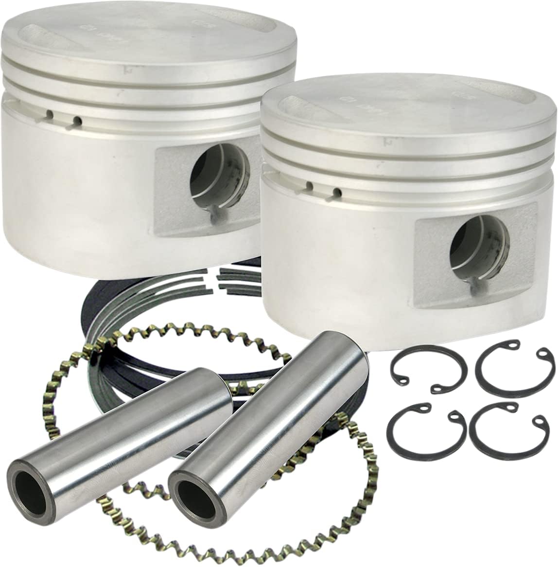 S&S Cycle 920-0015 80in. Piston Kit for Stock or S&S Motor - Standard Bore