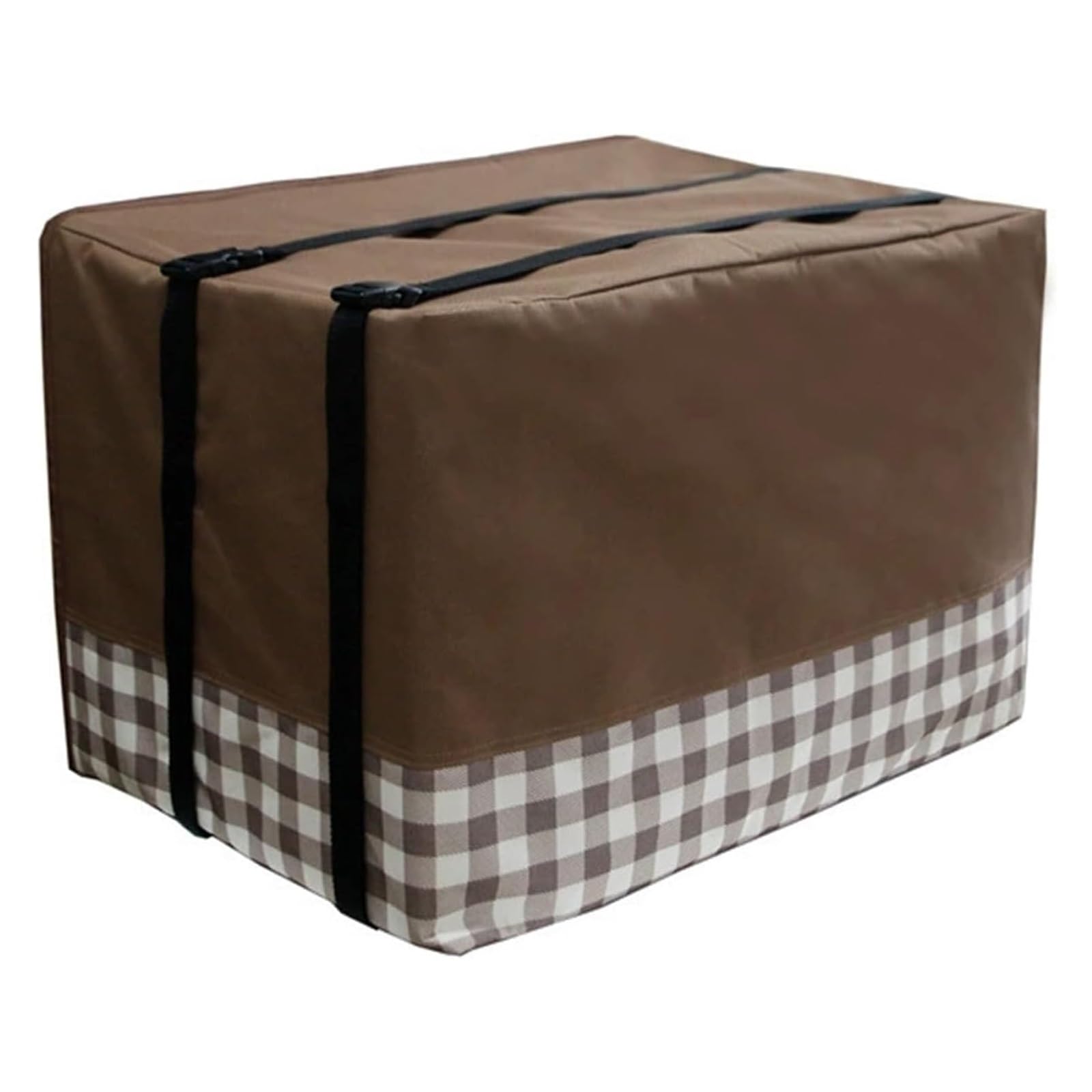 Copertura Condizionatore Esterno per l'Inverno, Copri Condizionatori in Tessuto Oxford 600D con Fibbia in Plastica, Copertura Completa per Unità Finestra(65x53x46cm/26x21x18in)