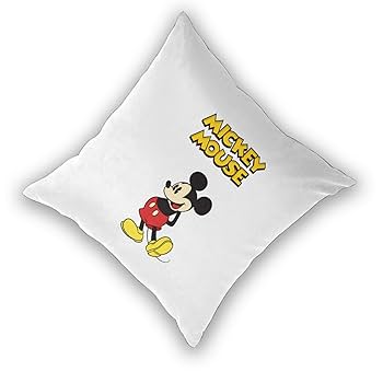 Amazon.co.jp: クッションカバー ミッキーマウス 枕カバー 2枚