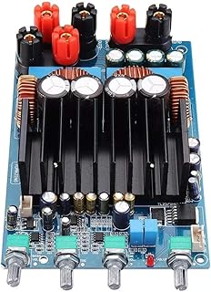 FAUUCHE JF-Xuan Amplifier Board TAS5630 2.1300W+150W+150W Digital Power Can Adjust Output Volume Amplifier Board Subwoofer Safe and Durable Circuit Boards
