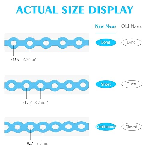 Miniatura 4 de AnhuaDental Coloridas ortodoncia cadenas de goma, cadenas de goma dentales para frenos, cadenas de potencia para tratamiento de ortodoncia