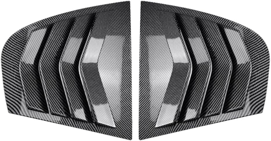 New Protective Rear Window Covers Compatible with BMW 3 Series E90 Sedan 2005-2011 318i 320i 325i 330i 335i (Carbon Look)