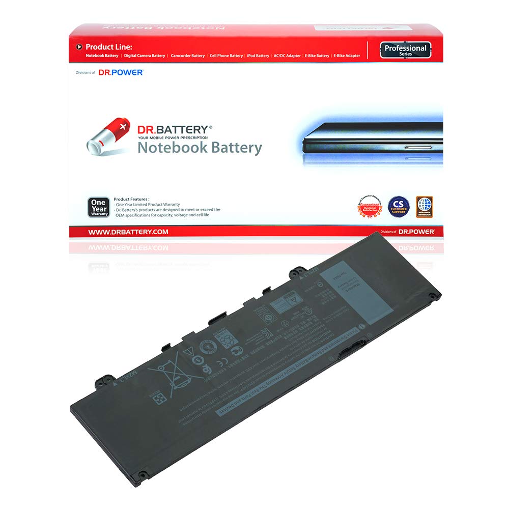 DR. BATTERY F62G0 Battery Compatible with Dell Inspiron 13 5370 7370 7373 7380 Vostro 13 5370 0RPJC3