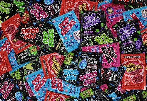 Pop Rocks Candy - 216 bolsas variedad 9 sabores miniatura 5