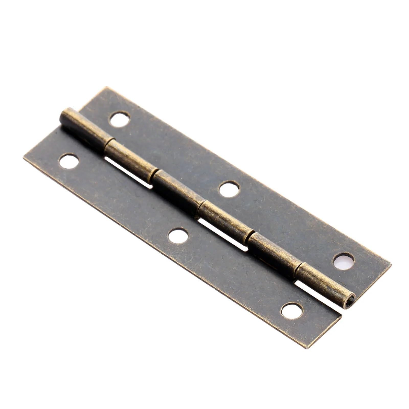 8Pcs Folding Hinges Antique Bronze Hinge with Screws 60x20mm