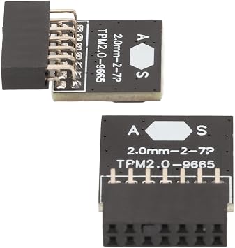 Yunseity TPM2.0 Module, 14 Pin TPM Module Motherboard, TPM2.0 Security Module with Standalone Encryption Processor for for Module