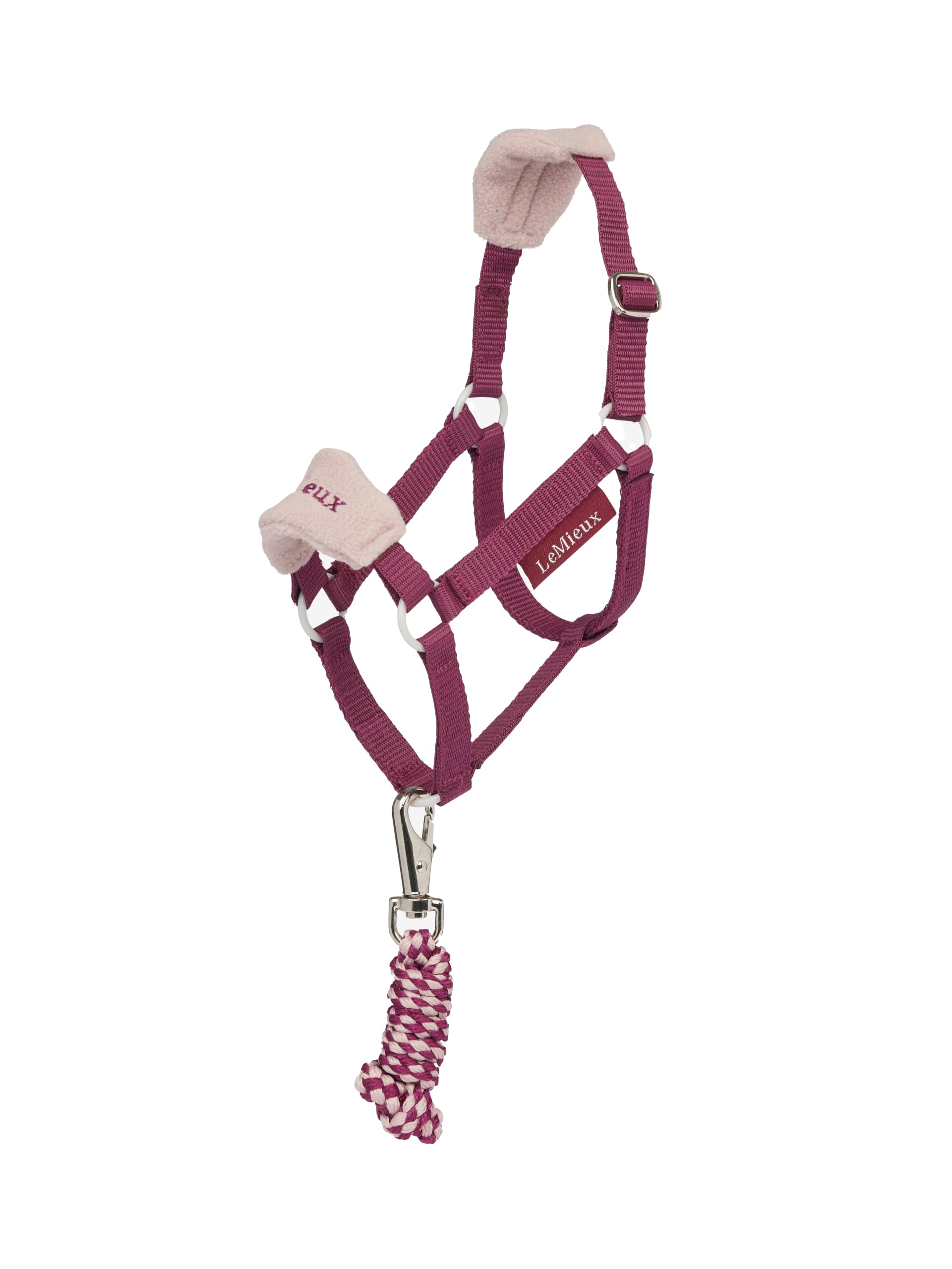 LeMieux Hobby Horse Vogue Headcollar & Leadrope - Blackberry
