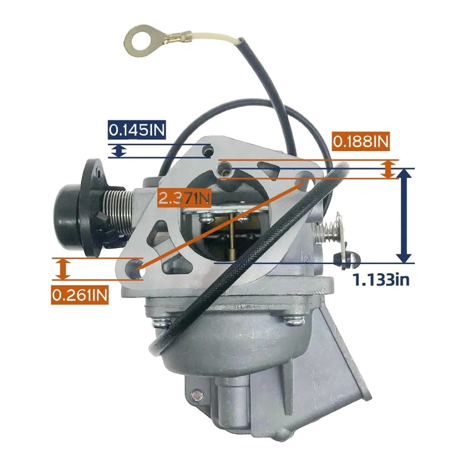 Per GX610 18HP 20HP V-Twin Orizzontale GX620 Pompa Carburante Carburatore Motociclette Carburatore