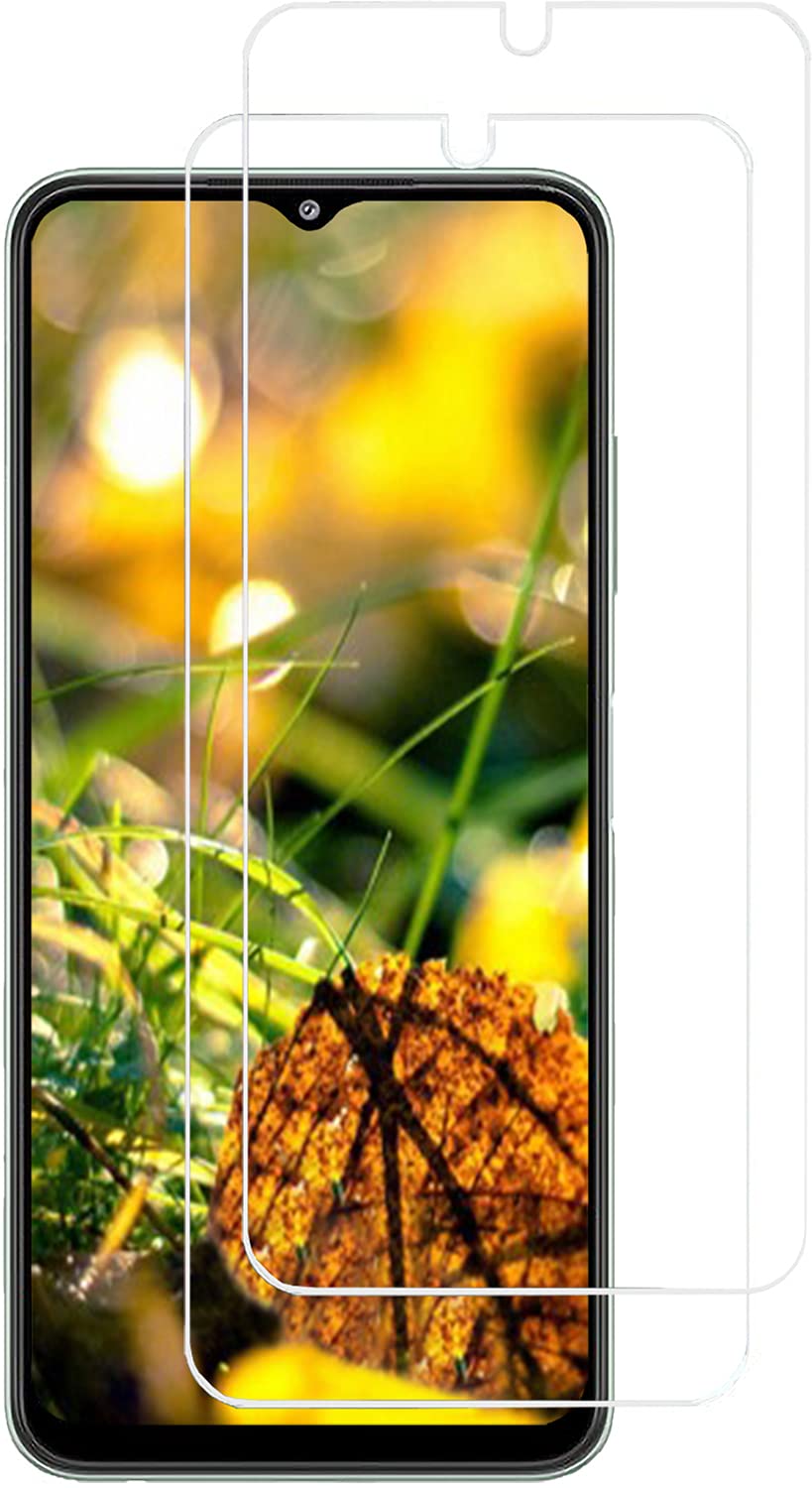 AntilaTechPack of 2 Tempered Glass Screen Protectors Compatible with Samsung Galaxy A22 5G - Precision Engineered, Case Friendly, Touch Sensitive and Bubble Free Installation