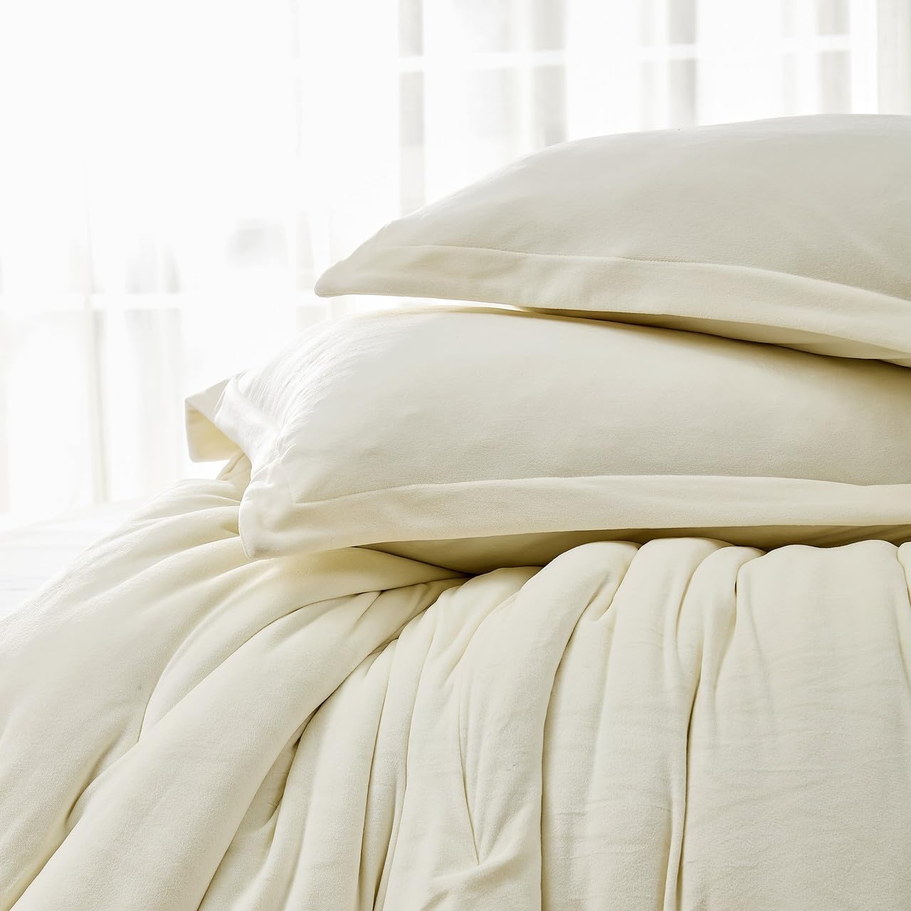 Byourbed Love Thick - Desirable Coma Inducer® Oversized King Comforter Set - Rich Eggnog