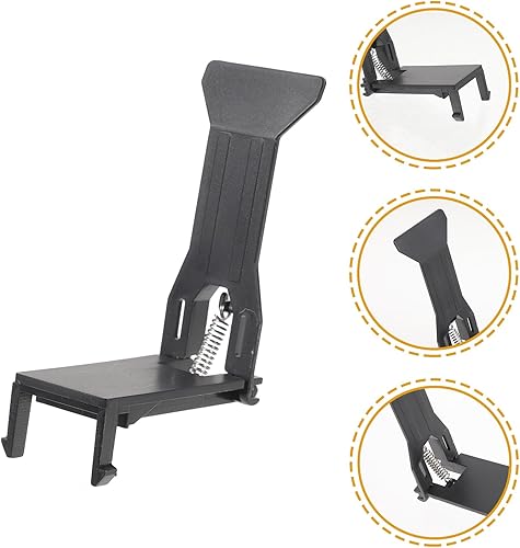 Miniatura 8 de OSALADI 6 clips para bandeja de dinero, caja registradora, cajón, inserción, organizador de dinero, clips de plástico de repuesto para bandeja de