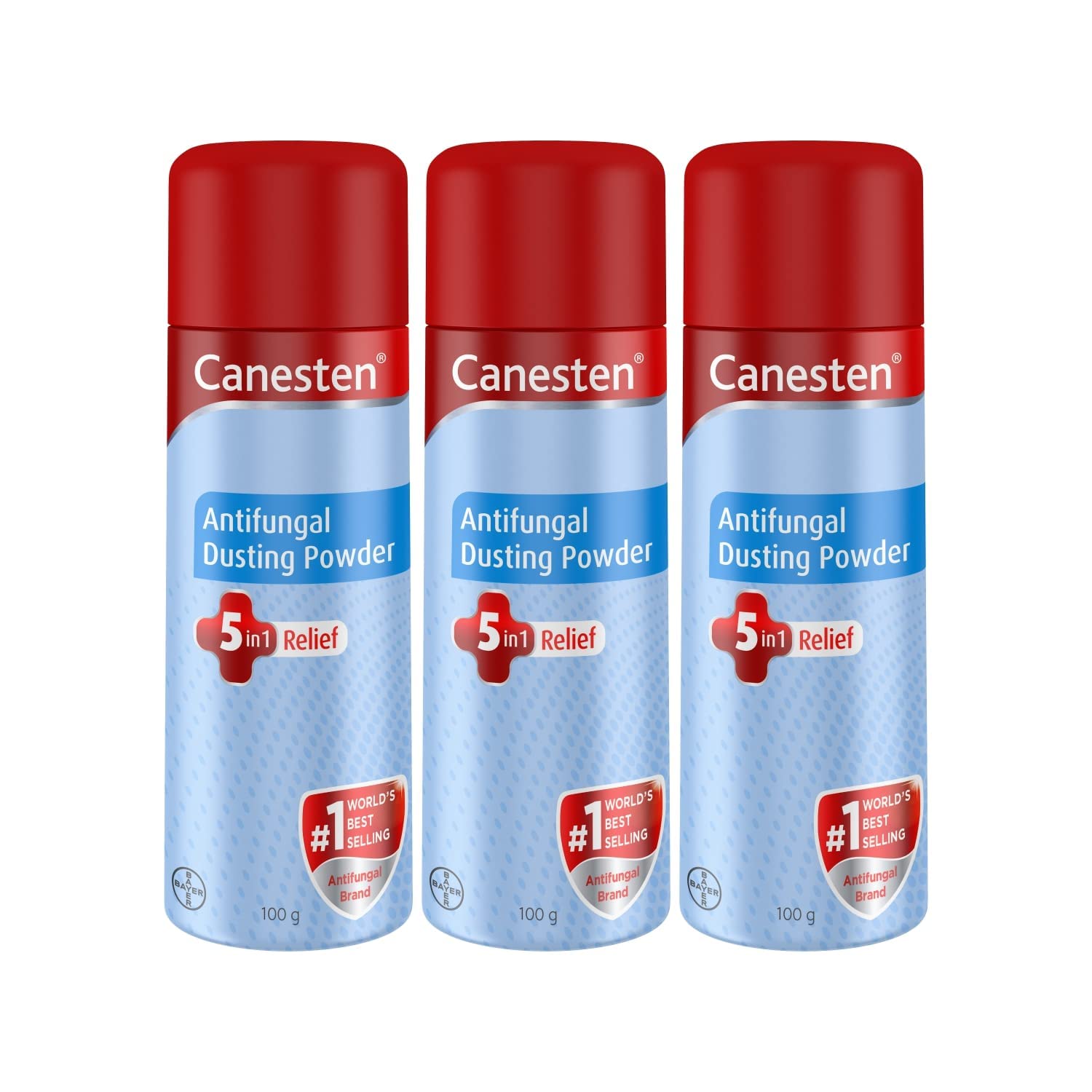 Canesten Dusting Antifungal Powder Relief from Skin Irritation Prickly Heat Redness Itching