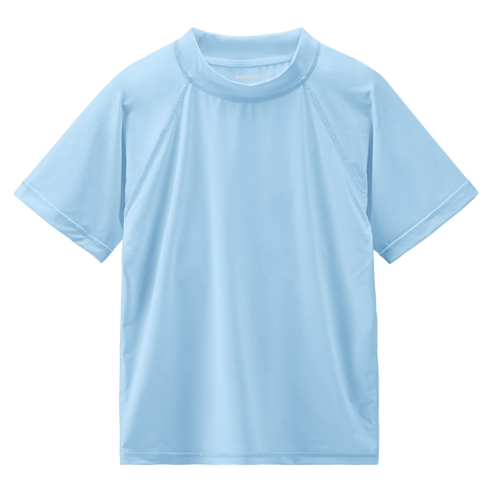 Boy's UPF 50 Rash Guard Swim Shirts Short Sleeve Sun Protection SPF Fishing Surfing Water Beach Shirts Quick Dry