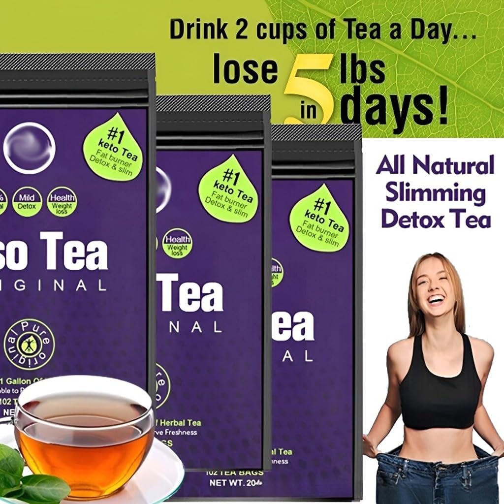 Té Desintoxicante De 28 Días: Bolsitas De Té De Hierbas For Un Vientre Plano, Quema De Grasa Natural, Mejora El Estado Físico, Adelgaza Y Depura.(1PCS)