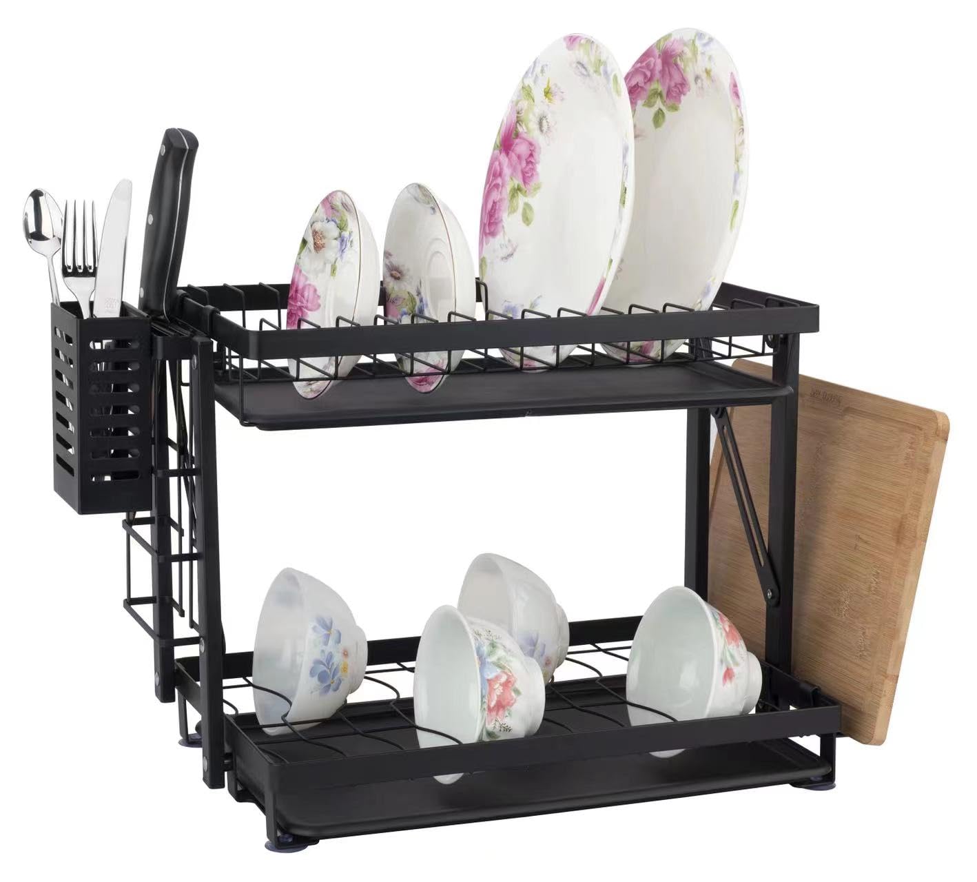 See full amazon price history chart for Dratal Large Dish Drying Rack, 2-Tier Dish Racks for Kitchen Counter, Dish Drainers with Utensil Holder, Kitchen Gadgets with Drainboard & Cup Holders, Black (RACK - 310) Dratal Large Dish Drying Rack, 2-Tier Dish Racks for Kitchen Counter, Dish Drainers with Utensil Holder, Kitchen Gadgets with Drainboard & Cup Holders, Black (RACK - 310) (B0D763ZGFZ) Amazon Price History, Amazon Price Tracker