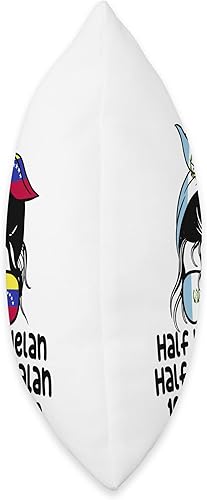 Miniatura 2 de Gift for Venezuela Guatemala Venezuelan Half Guatemalan Venezuela Guatemala Mix Throw Pillow 16x16 Multicolor