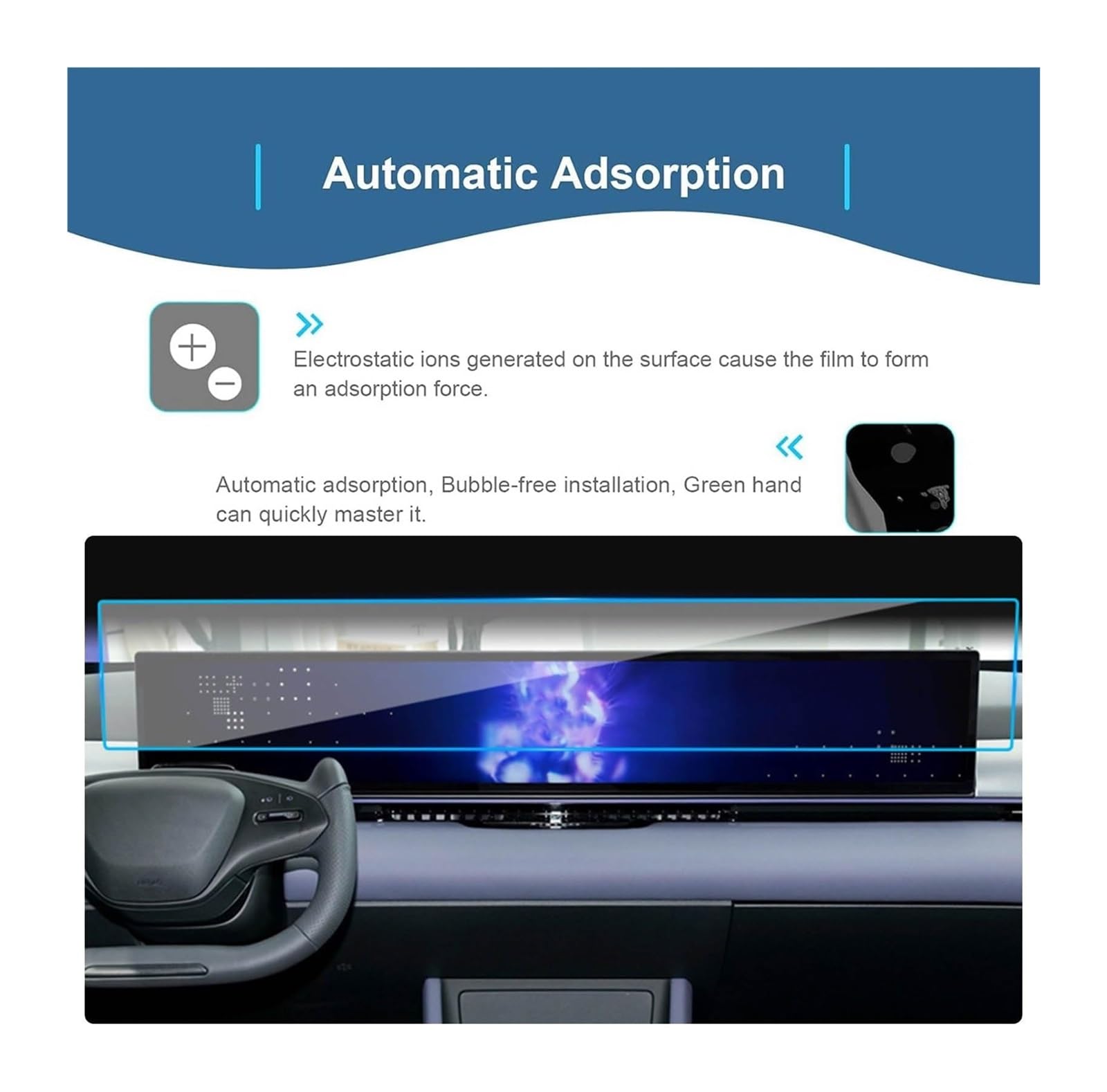 Navegación Pantalla Táctil para Extreme 01 2025 Película Protectora Vidrio Templado para Navegación Coche Pegatina para Tablero