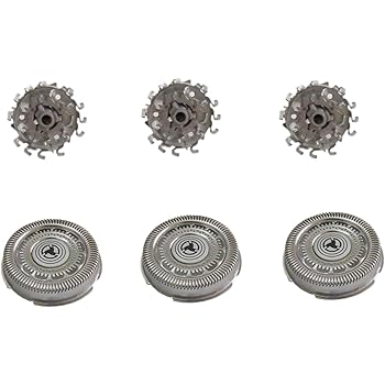 Amazon Com Set Of 3 Rq12 Replacement Shaver Blades For Philips Norelco Rq12 Series Sensotouch 3d 1280x 1290x 1250xcc Health Personal Care