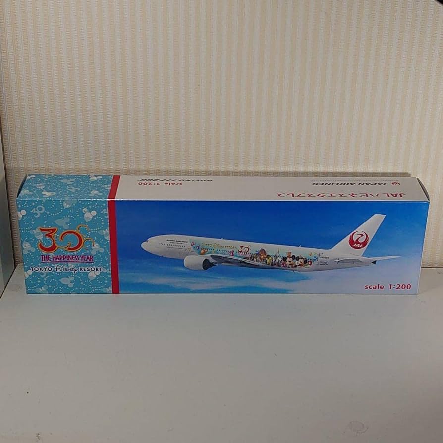 飛行機模型 ディズニー JALハピネスエクスプレス 30th 1/400 B777-200 JAL ディズニー 30th ハピネスエクスプレス