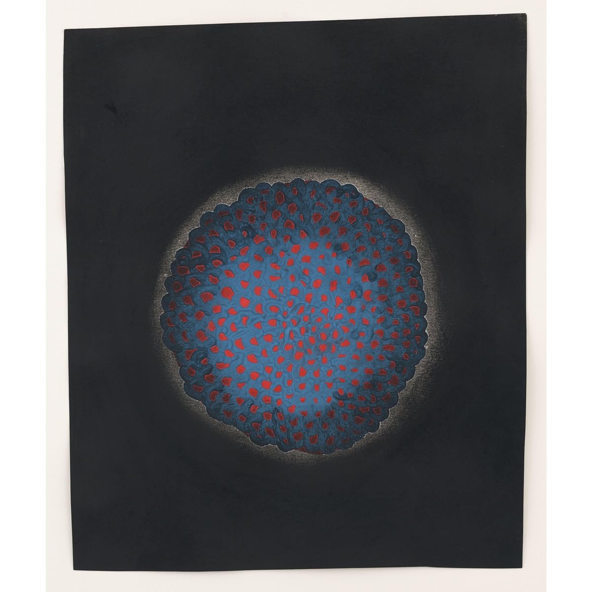 Yayoi Kusama Fleur impression sur toile 61x81 cm haute définition