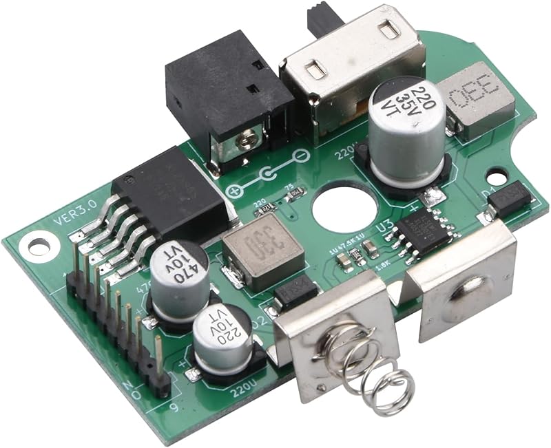 ZEZEFUFU Replacement Power Switch Motherboard for Sega Game Gear, PCB Board Power Switch Motherboard