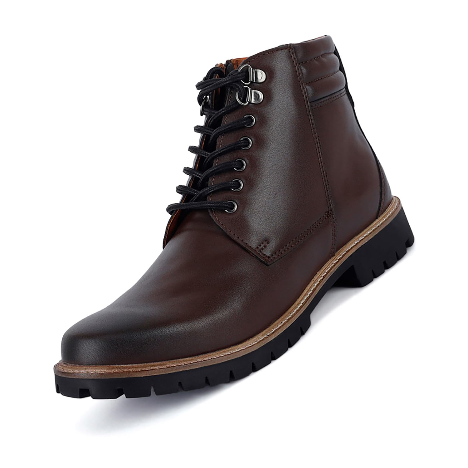 LOUIS STITCH Casual Boot for Men| Handcrafted | High Ankle Lace-up Boot | Dual Tone Patina Finish | Size-UK08 Brunette Brown (RGBT-WBCBB) (B0D3QM8B6J) Amazon Price History, Amazon Price Tracker