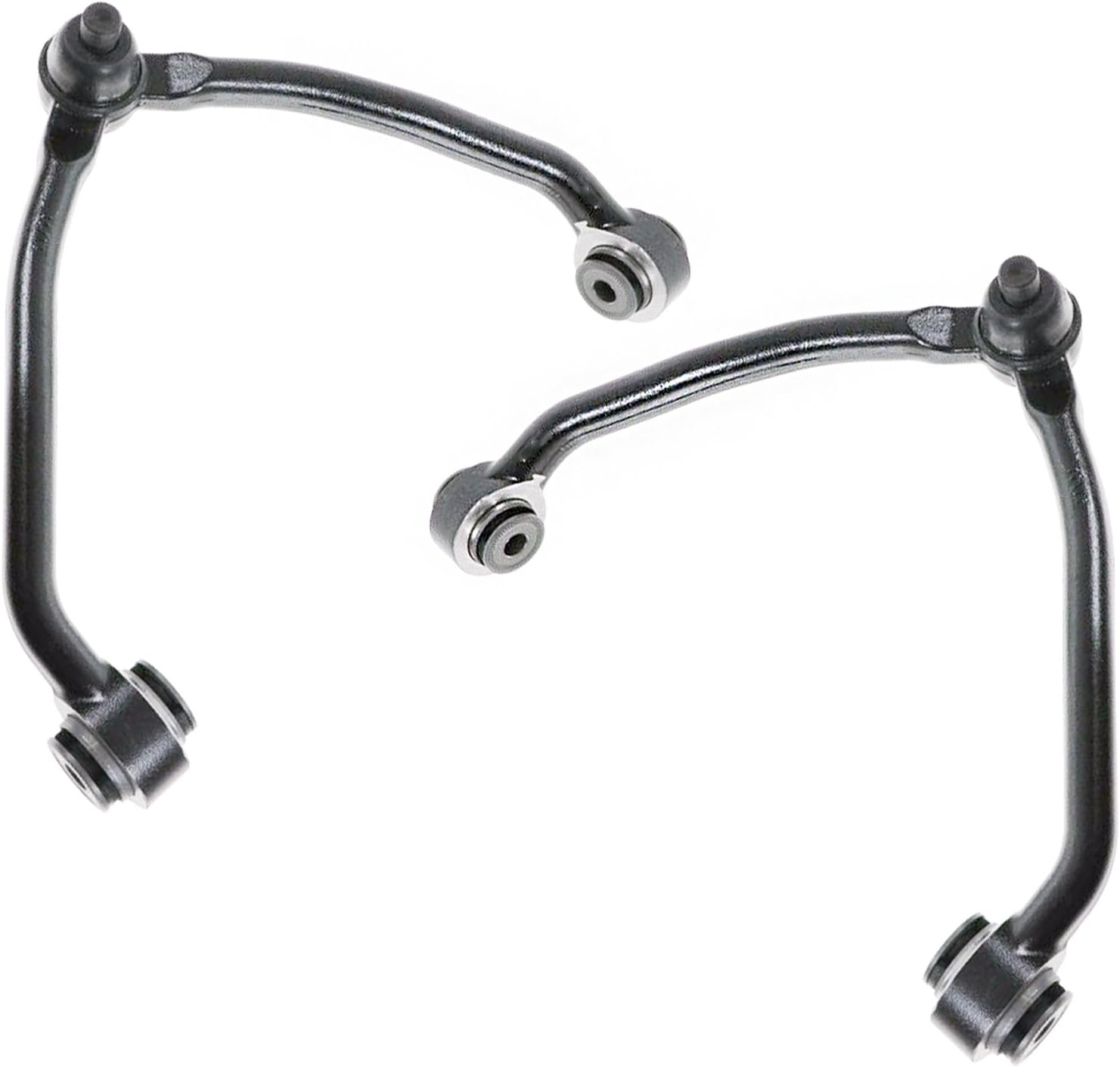 TRQ Front Upper Control Arm with Ball Joint Set (2-piece) for 1995–2002 Kia Sportage