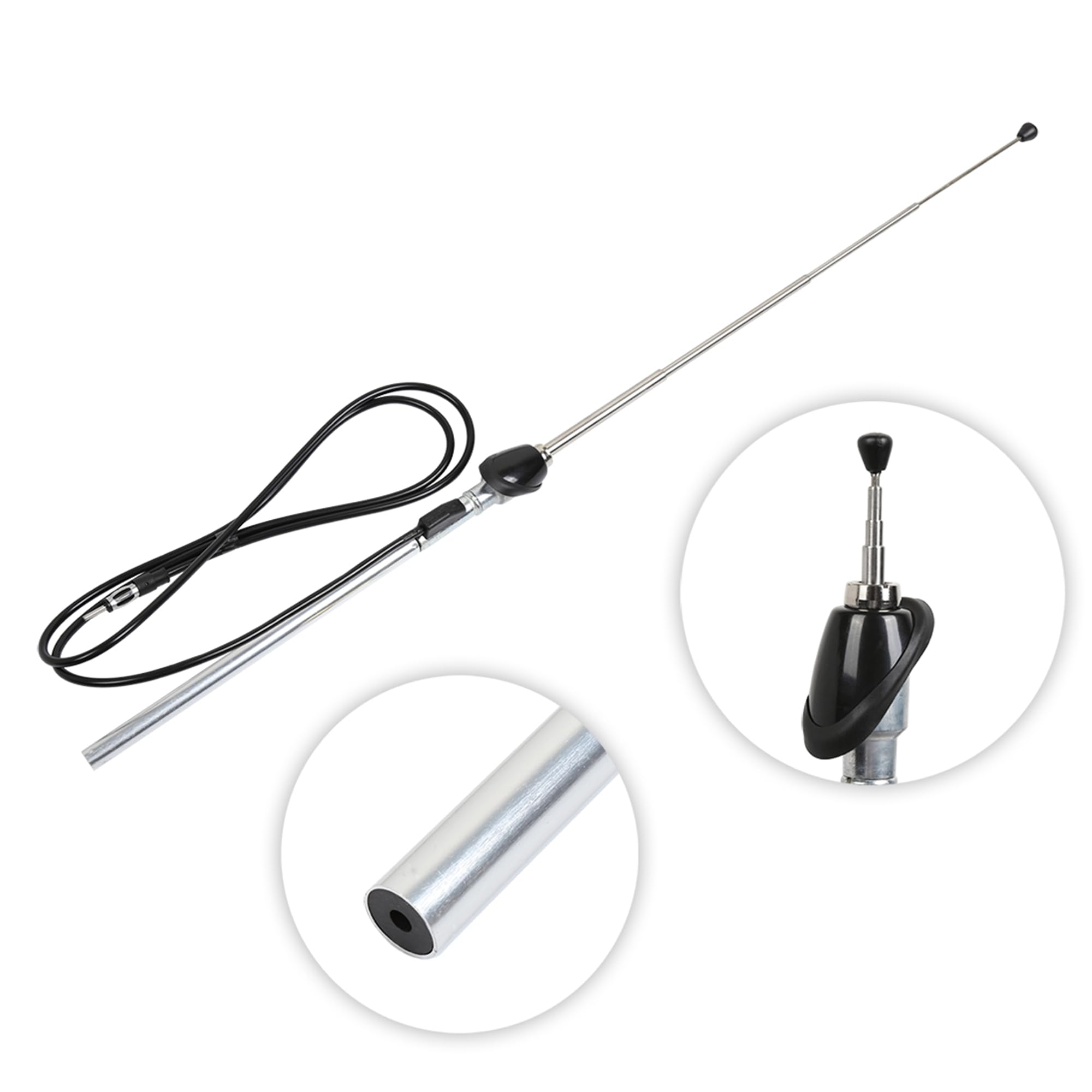 Antenne Radio Voiture FM/AM AP77 Pour Toyota 4Runner Hilux Surf 1989-1997 - Noir 31.5cm