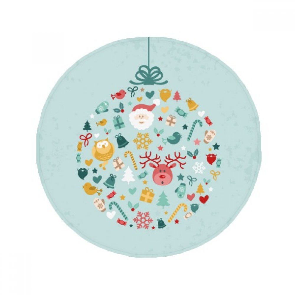 Tapis de pet 50x50cm Joyeux Noël, idée cadeau de fin d'année