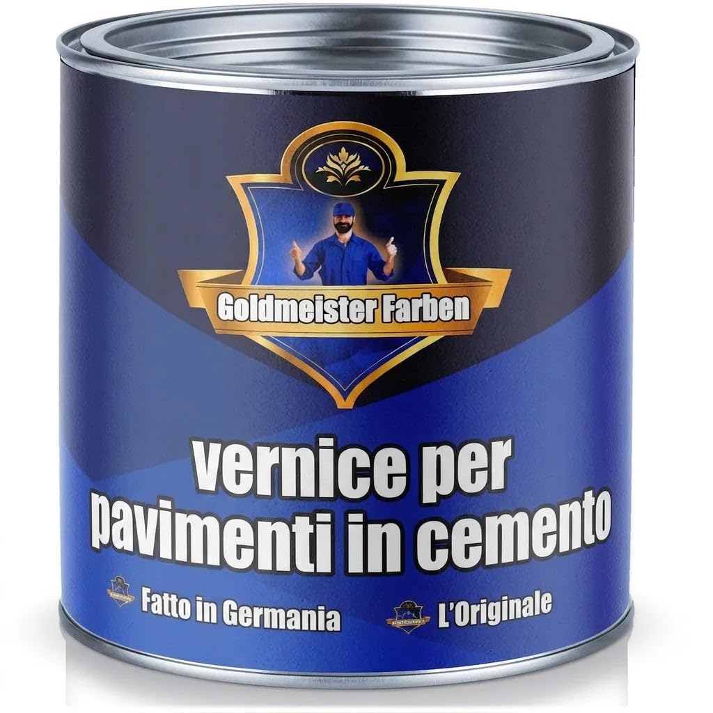 Goldmeister farba do betonu, farba fasadowa, powłoka z tworzywa sztucznego, odporna na ścieranie, warunki atmosferyczne i chemikalia, do kamienia, cementu, tynku, betonu, muru (5 l, inny odcień RAL (proszę wysłać wartość RAL))