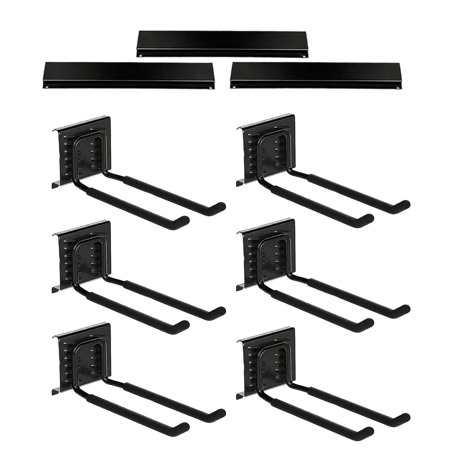 Einrich Support de rangement mural pour skis et bâtons de ski robuste avec