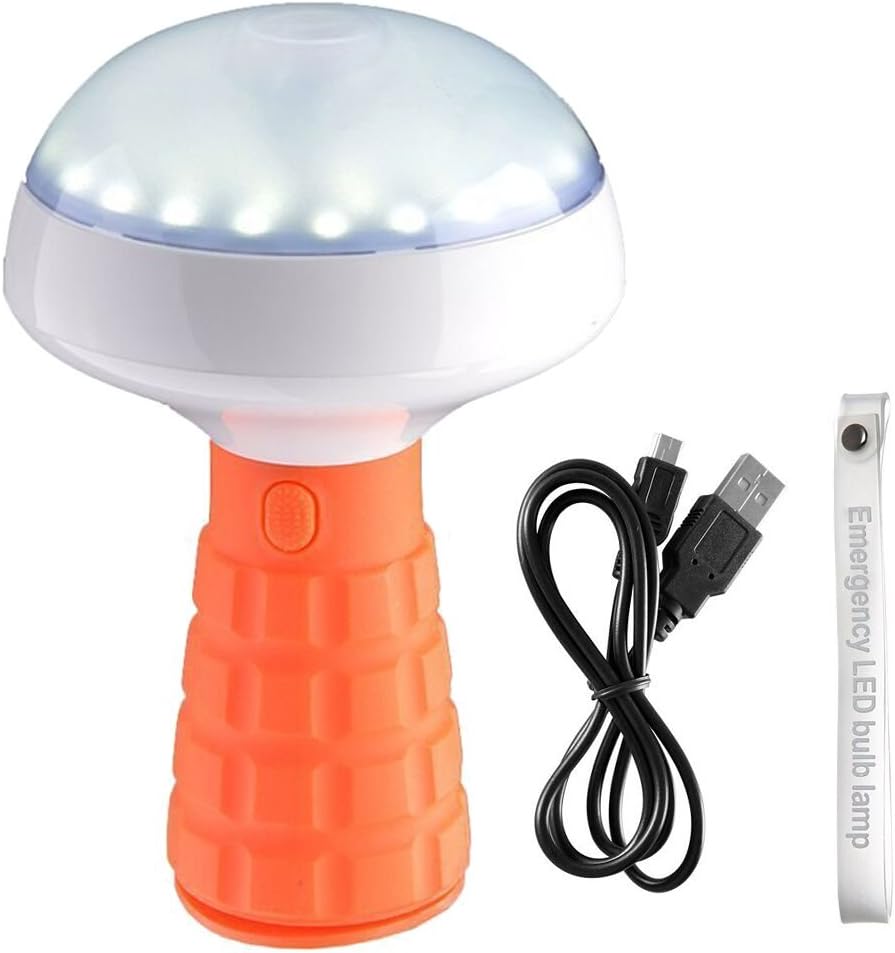 Camping Lantern , Multifunction Emergency LED Bulb Lamp , USB Rechargeable LED Torch ,Super Bright LED Flashlight ,Handheld Mini Torch for Hiking, Cycling, Camping and other Outdoor Sports
