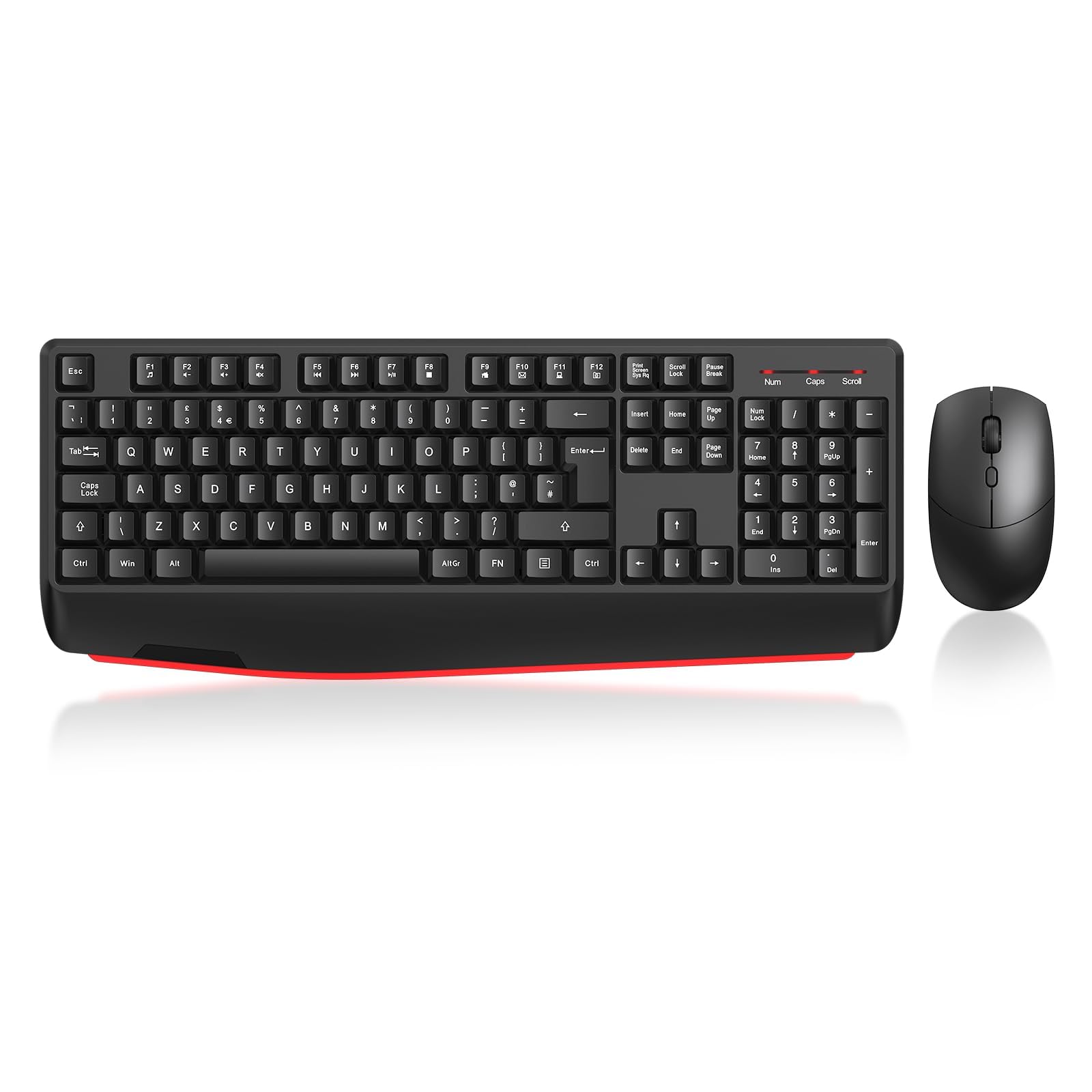 cimetech Keyboard Mouse Combo Wireless with Palm Rest, Relieve Wrist Pressure 2.4G Full-Sized Ergonomic Keyboard for PC Laptop Windows Mac (B0CX1GPSFQ) Amazon Price History, Amazon Price Tracker