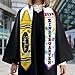 Kid Pencil Graduation Stole, Custom Name Crayon Pre K Grad Sash, Kindergarten Class of 2026 Boy Girl, Personalized Graduation Gift for Son Daughter Student, Preschool Ceremony Outfit 2