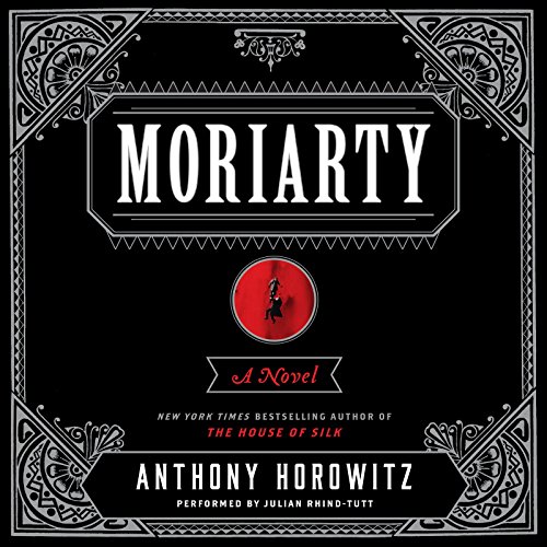 Diseño de la portada del título Moriarty