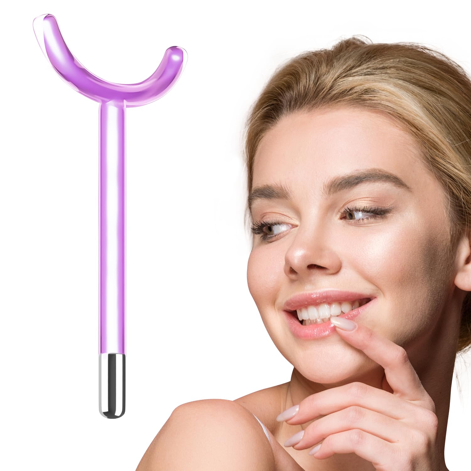 UUPASY-shaped Tube Spare Argon Glass Fastener for High Frequency Face Rod