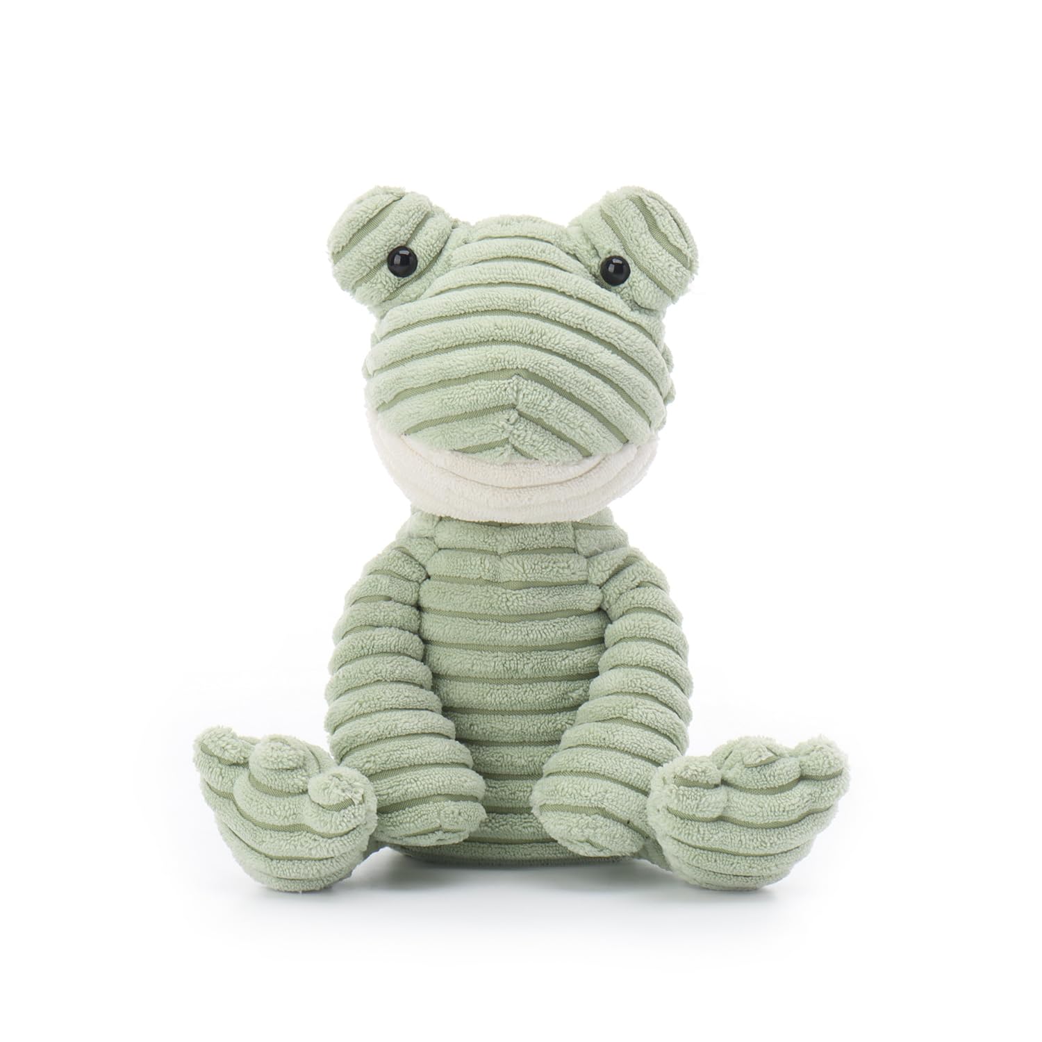 Toys Plush Corduroy Frog Stuffed Animal Soft Cuddly Perfect for Child (Corduroy Frog)