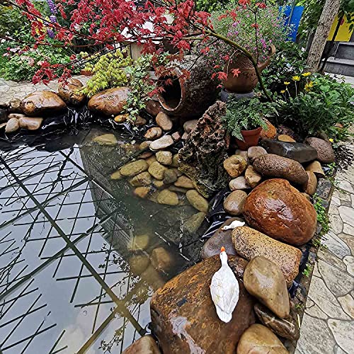 Vorgeformte Teichfolie Kleine Teichfolie HDPE Teichfolie 7.9mil Dicke Teichhäute Teichfolie Gummi Teichfolie für Fischteiche,Wasserspiele,Brunnen,Wasserfälle und Wassergärten – Bild 4