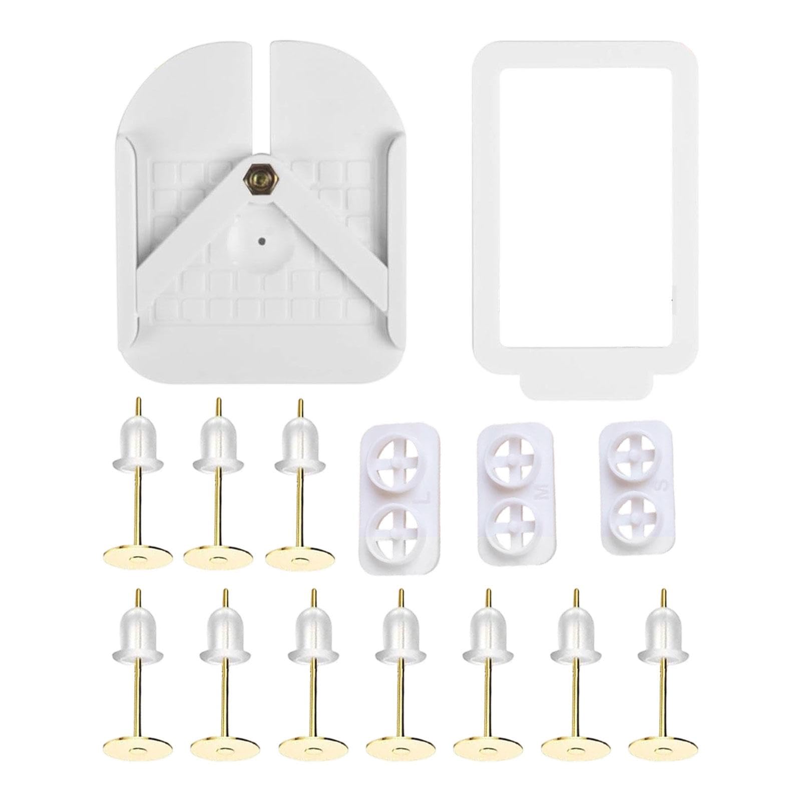 Juego de aretes de arcilla para diseñar tus propias manualidades de bricolaje en casa
