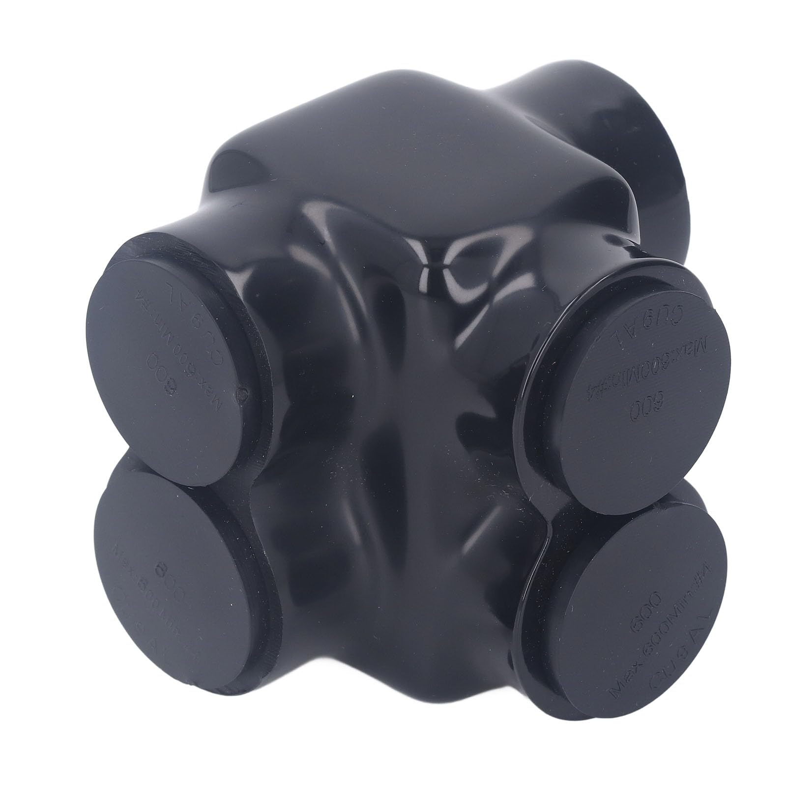 Isolierter Drahtstecker 2 Anschluss 3/8 Zoll Sechskantschraube Dual Entry Multi -Kabel -Spleißanschluss für Kupferaluminiumkabel