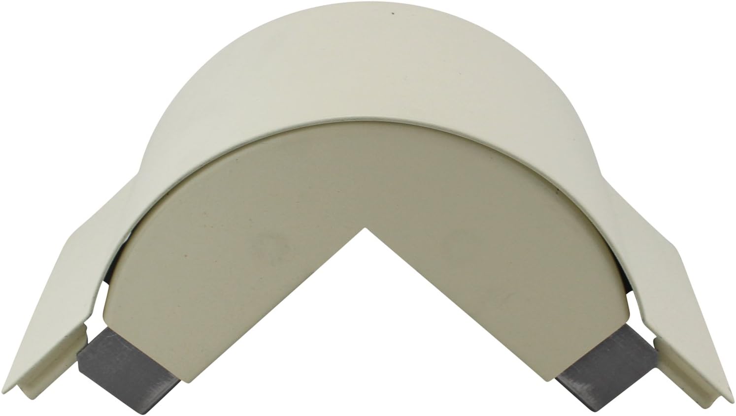 Wiremold Legrand V4018FO 2" Radius Fiber Optic Cat 5 External Elbow Raceway, Ivory